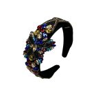 CERCHIETTO elaborato con composizione di strass - immagine 3