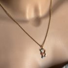 COLLANA con ciondolo LETTERA - immagine 2