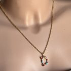 COLLANA con ciondolo LETTERA - immagine 4
