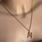 COLLANA con ciondolo LETTERA - immagine 10