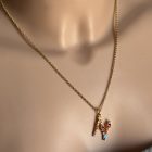 COLLANA con ciondolo LETTERA - immagine 11