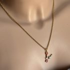 COLLANA con ciondolo LETTERA - immagine 17