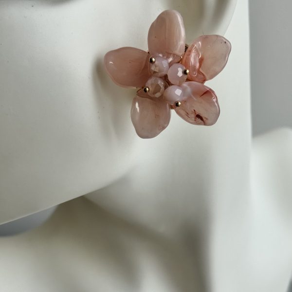 ORECCHINI a fiore - immagine 2