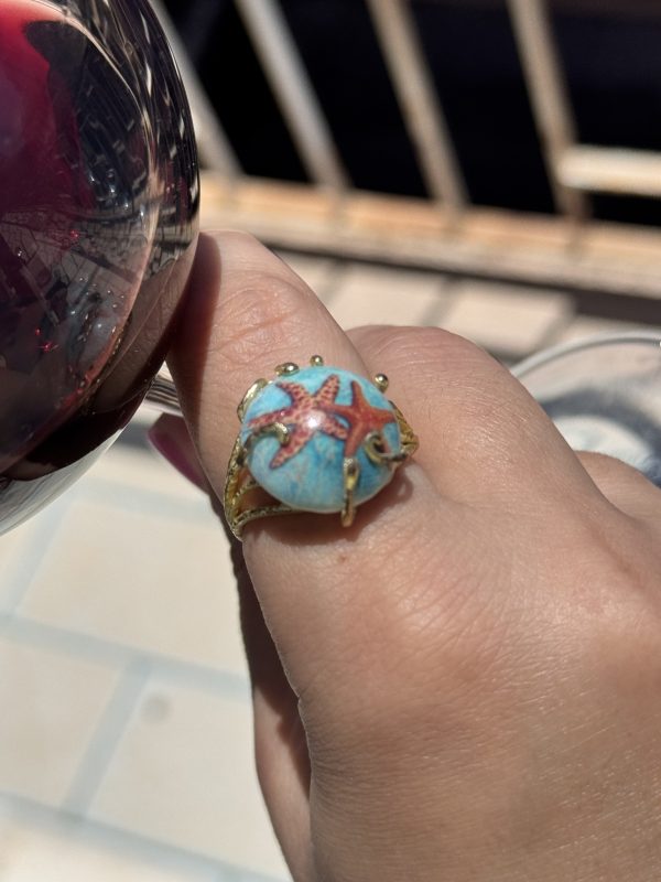 ANELLO serie SICILY “stelle marine”