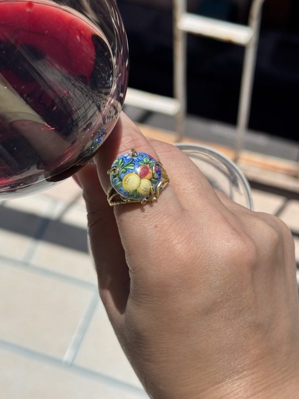 ANELLO serie SICILY “limoni e melogarno”