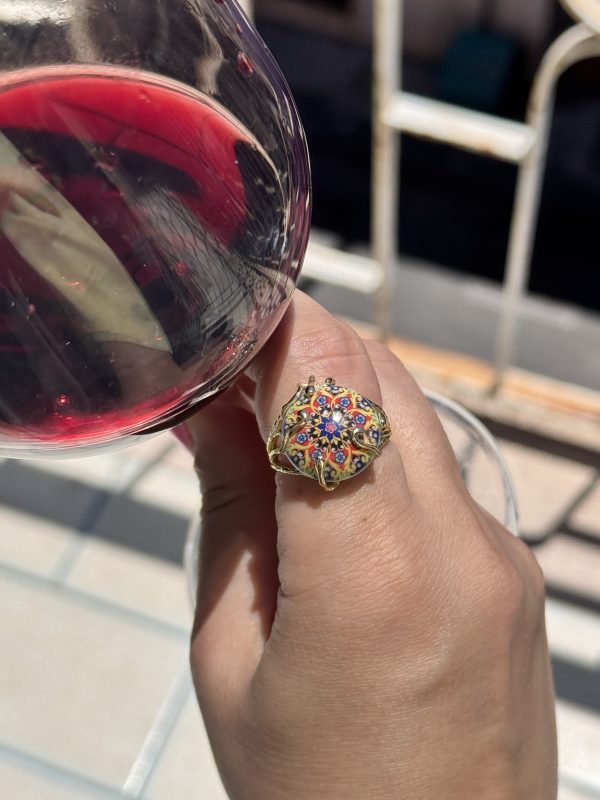 ANELLO serie SICILY con diversi ornamenti