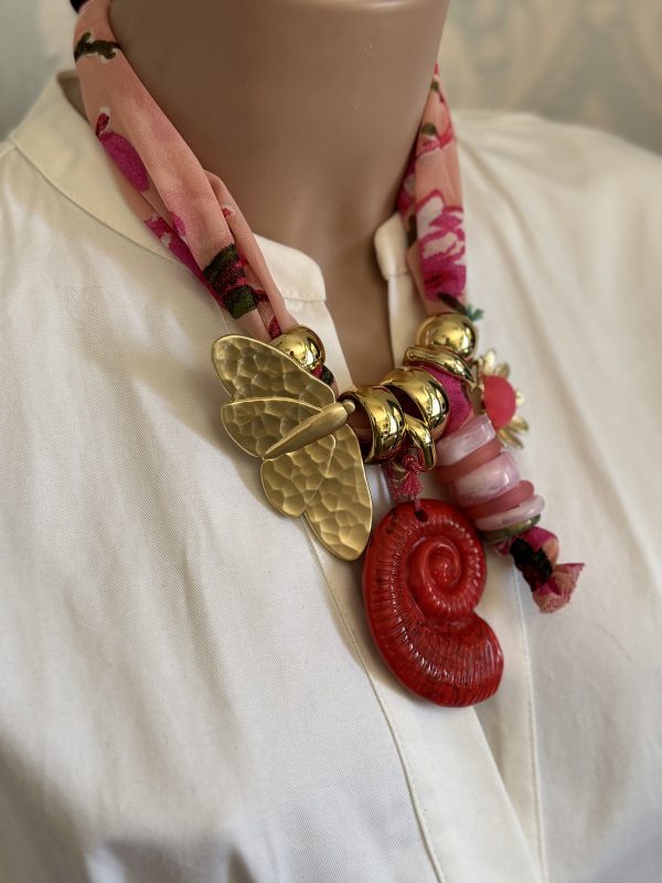 COLLANA con lumaca marina