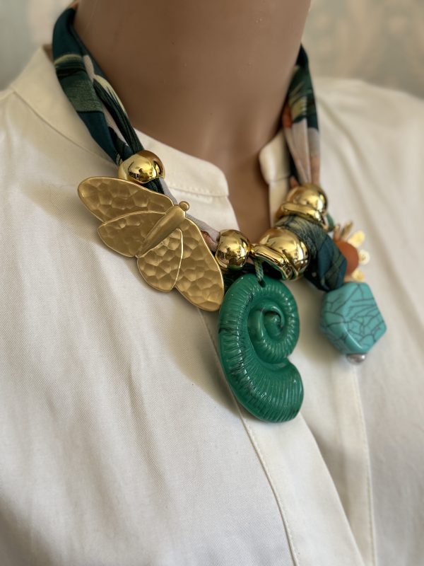 COLLANA con lumaca marina - immagine 2