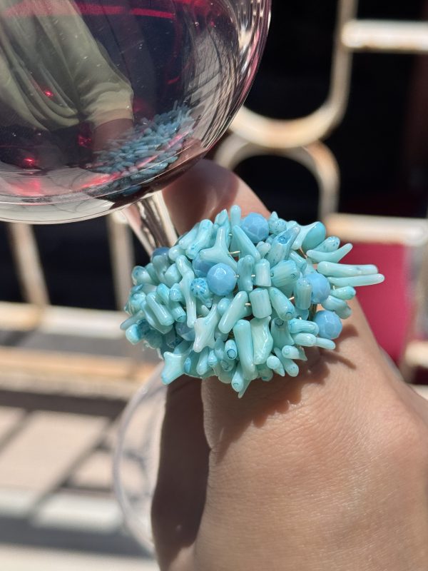 ANELLO serie SICILY con tronchetto di corallo (imitazione) - immagine 2
