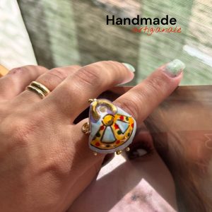 ANELLO serie SICILY “coffa con mezza ruota”