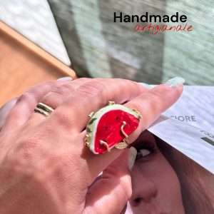 ANELLO serie SICILY “fetta di anguria”